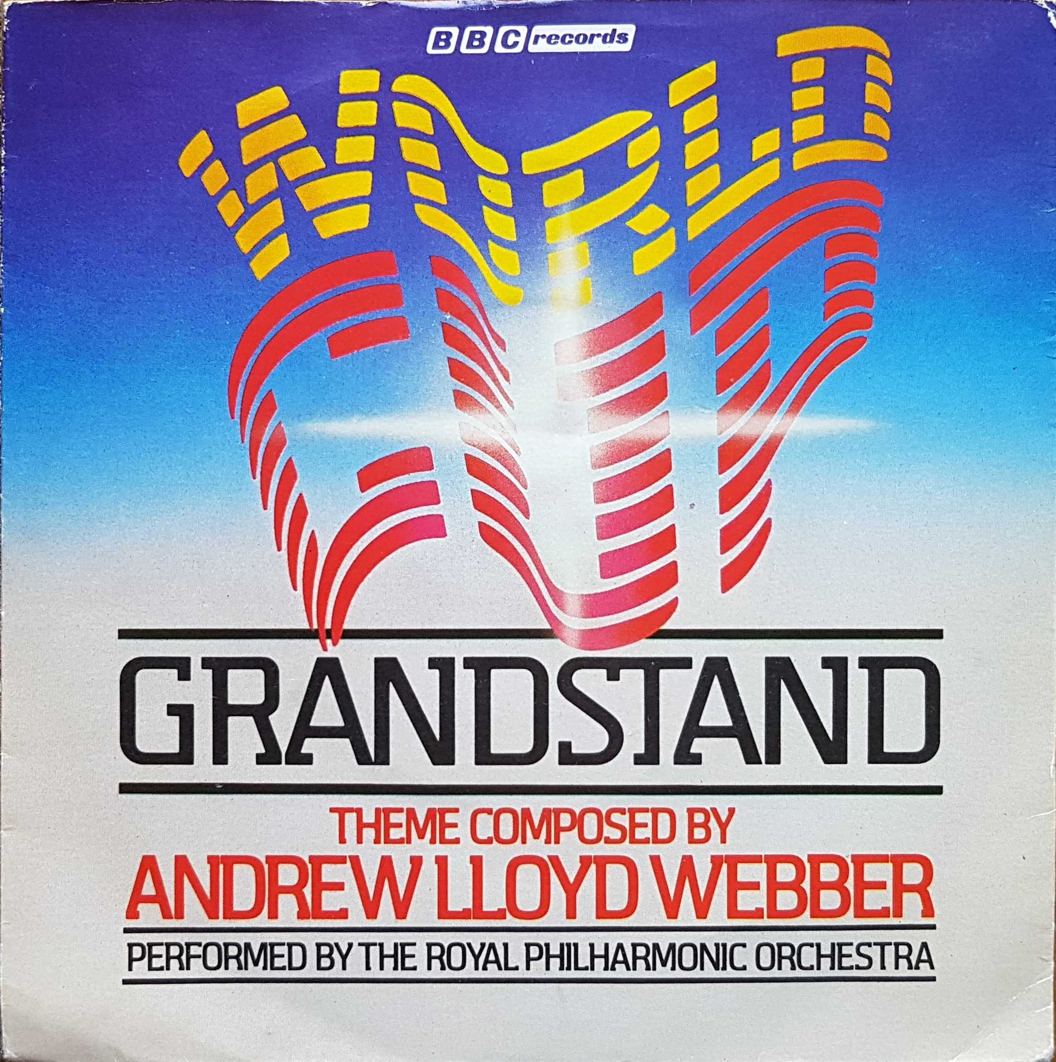 Picture of RESL 116 BBC World Cup Grandstand (1982) by artist Andrew Lloyd Webber from the BBC records and Tapes library